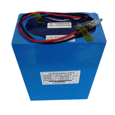 Customized 24V LiFePO4 Battery Pack ,  Rechargeable Li-polymer batteries At 20AH Capacity With High Energy Density