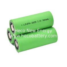 Low Temperature -30℃ With 90% Efficiency Cylindrical LiFePO4 Lithium Battery Cell 26650 3.2V 3400mah supplier