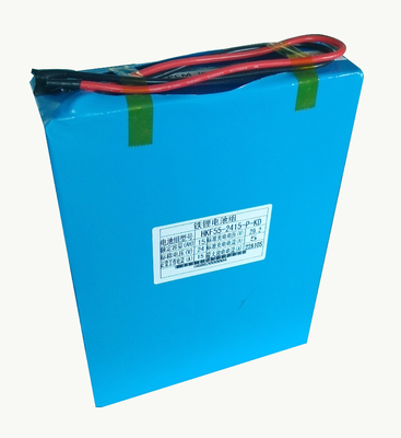 24V 15Ah Rechargeable Wheelchair Power Battery , Compact Size and Long Cycle Life