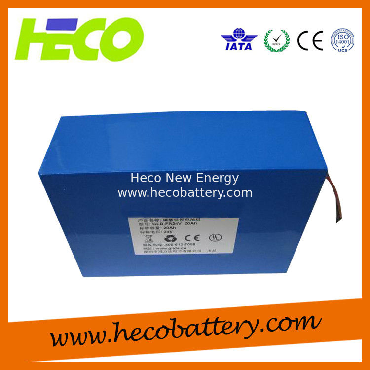 24V 20AH Lithium Battery For Electric Scooter With Quality Assurance CE, ISO supplier