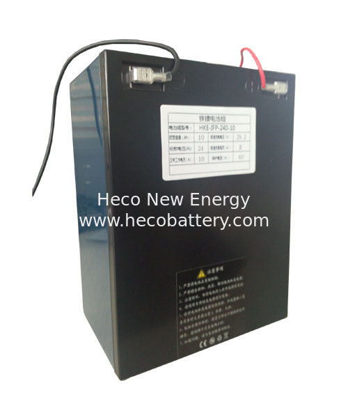 High Discharge Rate LiFePO4 Battery 24V 10Ah For Golf Trolley supplier