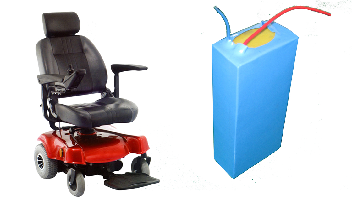 10Ah 24Volt Electric Wheelchair Lithium Battery In Compact Size & Long Cycle Life