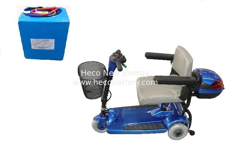 High Power Electric Scooter Lithium Battery , 24V 20Ah LiFePO4 Battery supplier
