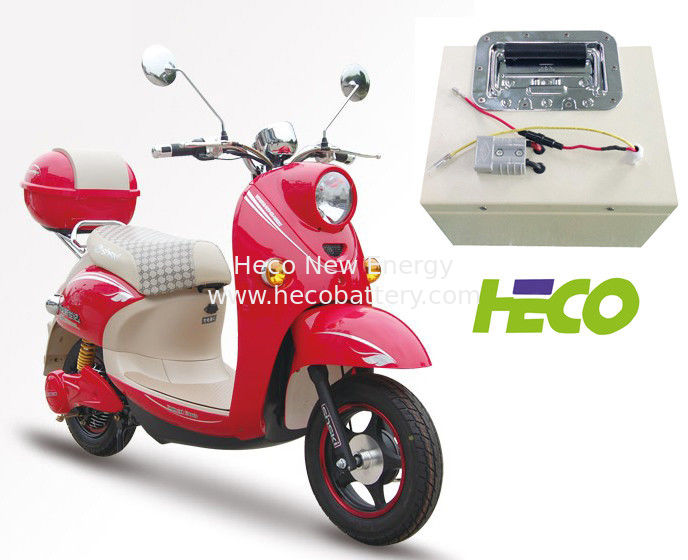 Electric Motorcycle Rechargeable Battery 60V 30Ah , Lithium Ion Phosphate Power Batteries CE supplier