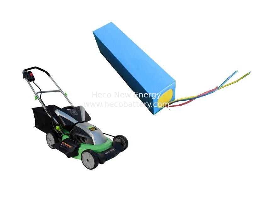 36V 16AH LiFePO4 Lithium Power Battery For electric Mower , Compact Size &amp; Light Weight supplier