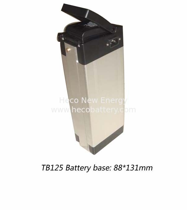 Compact Lifepo4 Electric Bike Lithium Battery 36V 15Ah With Aluminum Case supplier