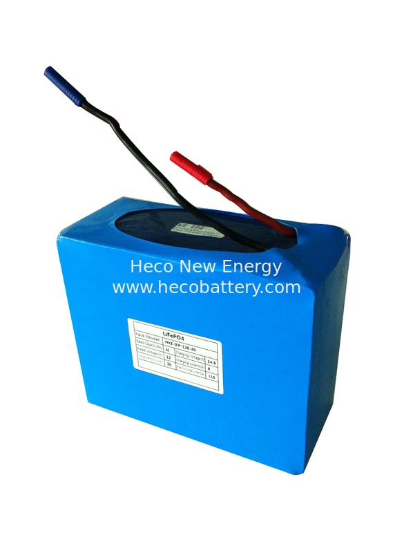 12Volt LiFePO4 Battery , 40Ah Energy Storage Lithium Ion Batteries for Solar Street Light supplier
