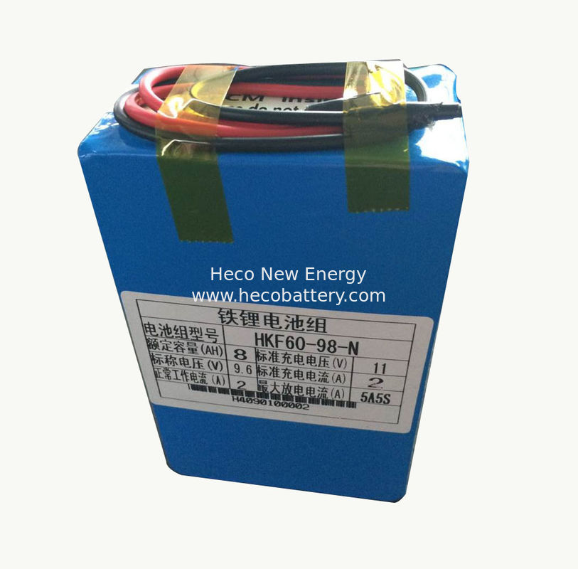 8000mah 9.6V Lithium Ion Battery For Farm Insecticidal Lamps supplier