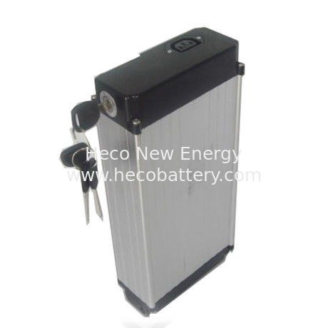 Powerful Electric Bicycle Polymer Lithium Battery 48V 10Ah , 148*60*360mm supplier
