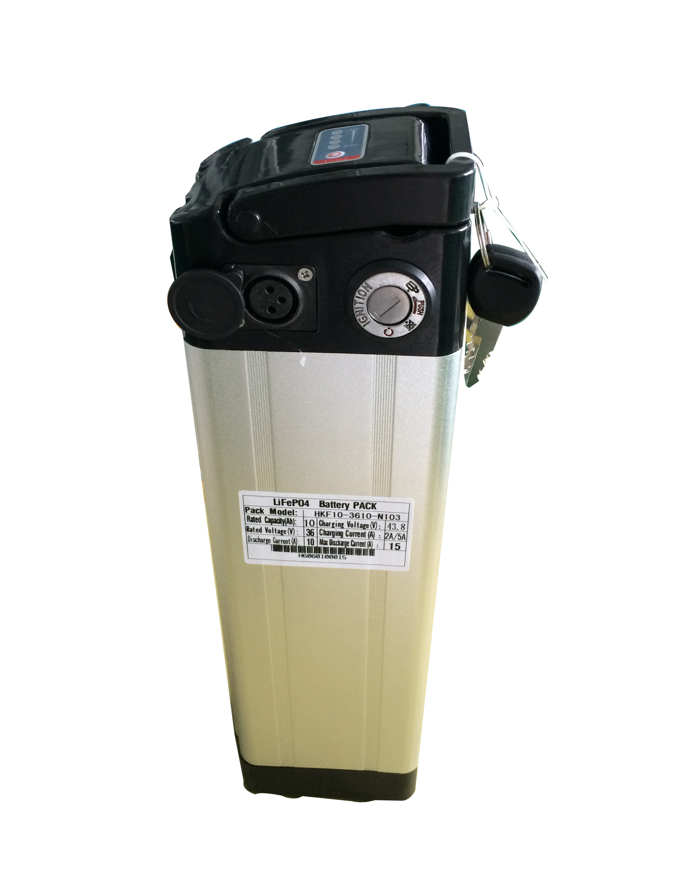 Rechargeable Electric Bike Lithium Battery , 36V 10Ah LifePO4 Battery