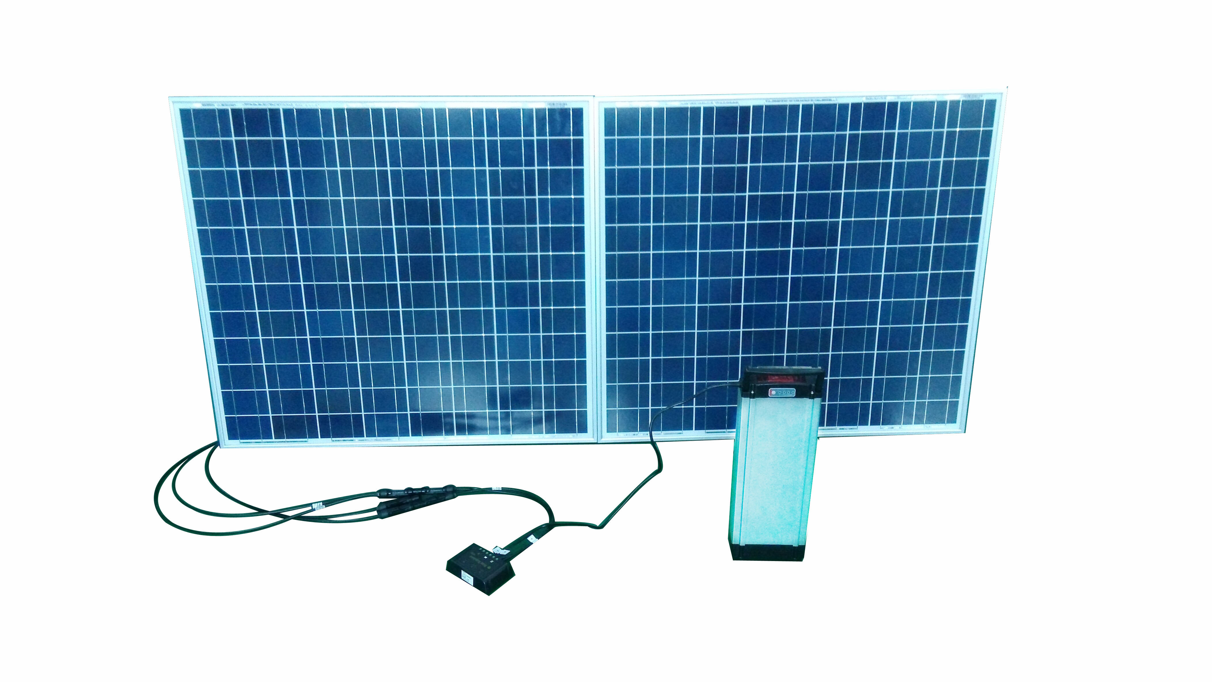 charging ebike with solar panel
