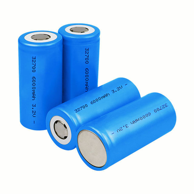 32700 6000mah LiFePO4 Cell At 3C Discharge Rate UN38.3 CE IEC62619
